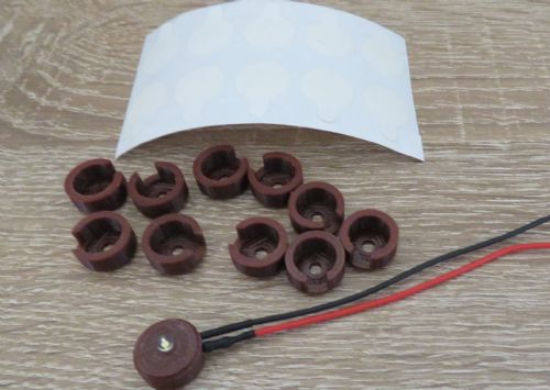Building Light Holders - Brown - Pack of 10